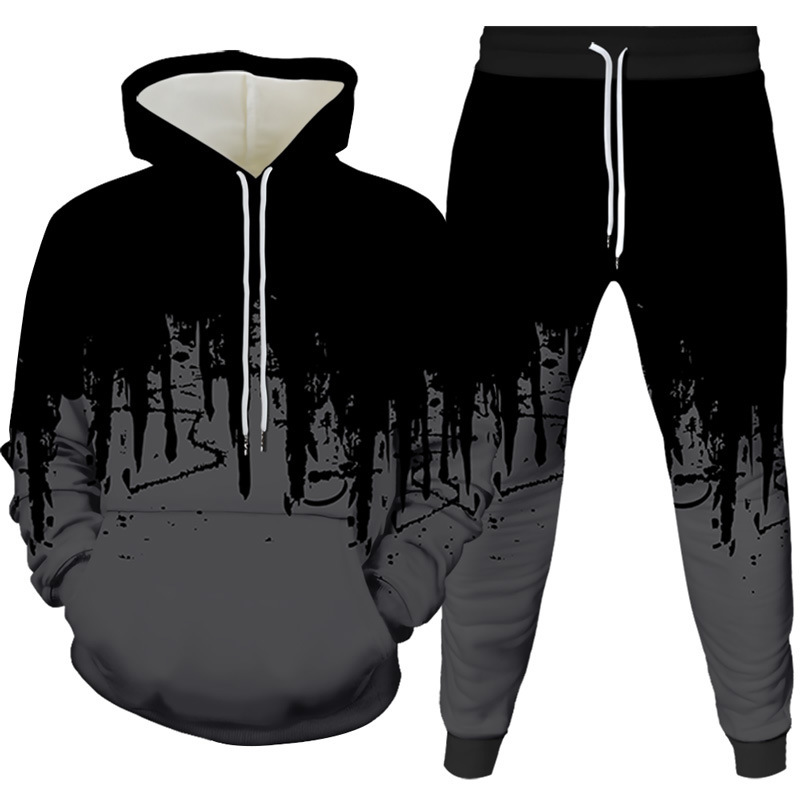 Ink Painting 3D Printed Hoodie - Winter Clothing Pants review and price