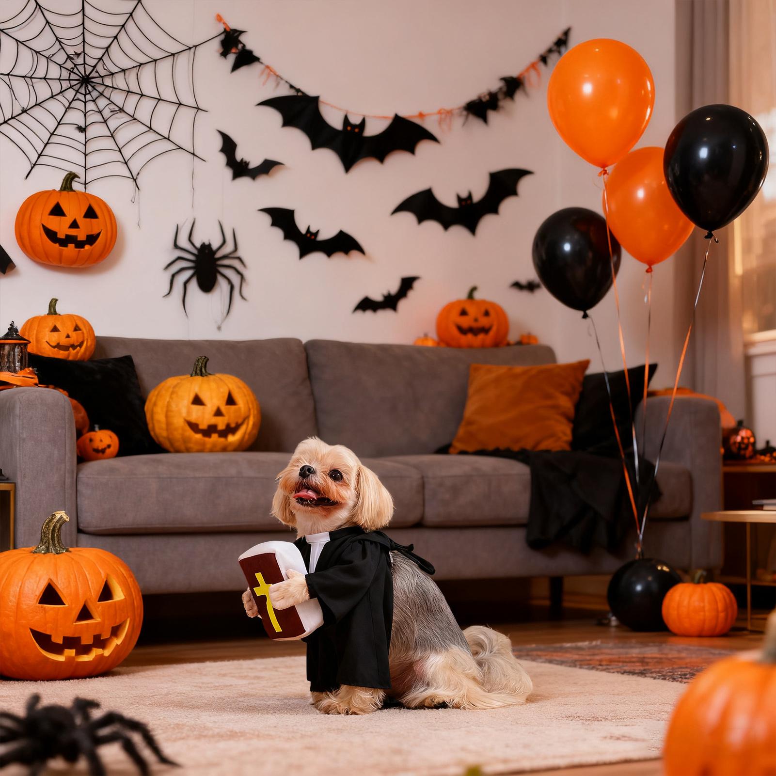 Dog Cosplay Costume Funny Dog  - Winter Clothing Dress Up review and price